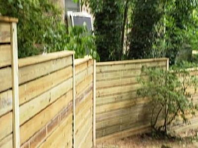 Residential Wood Fencing